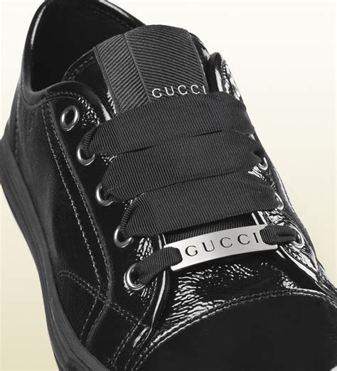 gucci patent leatber mens shoes|Gucci patent leather sneakers.